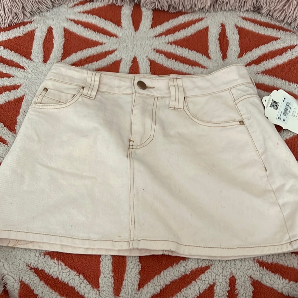 alterd state denim skirt